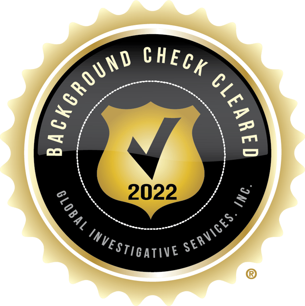 Global Investigative Services, Inc. 
Background Check Cleared